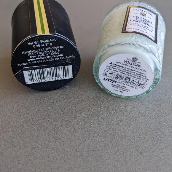 2 Candles - Nest Grapefruit and Voluspa French Lavender - Picture 4 of 4